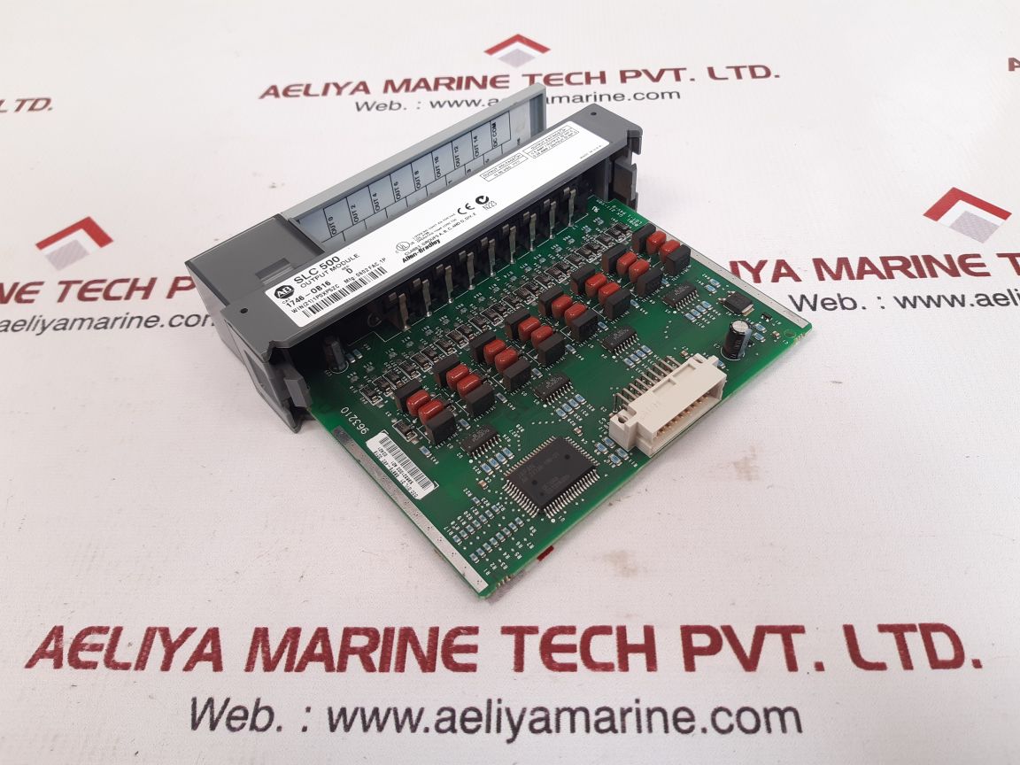 Allen-bradley Slc 500 Output Module 1746-ob16 Series. D 94V-0