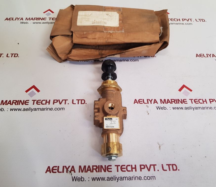 Parker M05125458 Detent Manual Valve 2612 Max Press. 180 Psig 741479