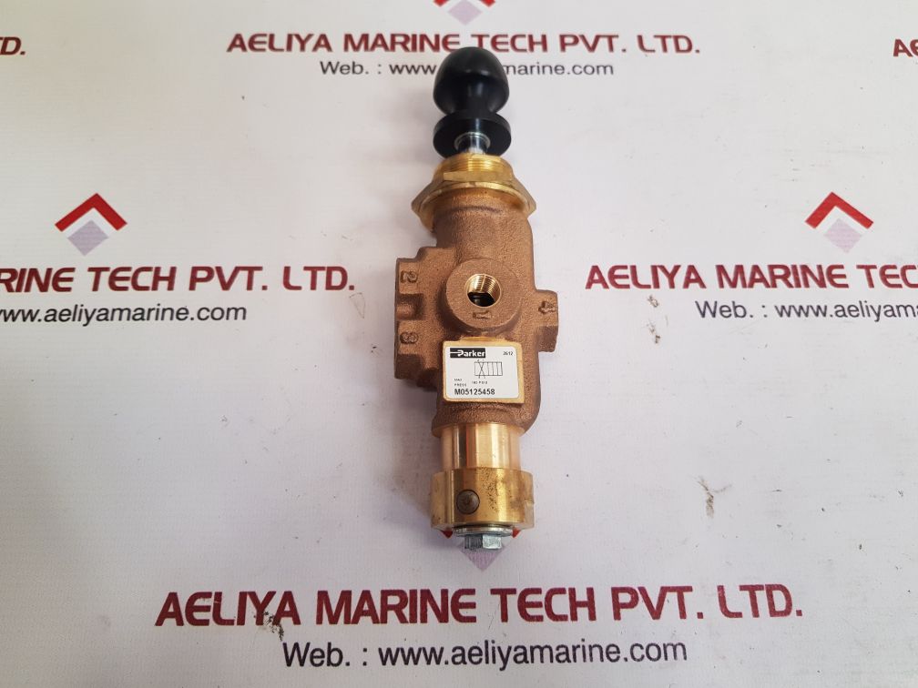 Parker M05125458 Detent Manual Valve 2612 Max Press. 180 Psig 741479