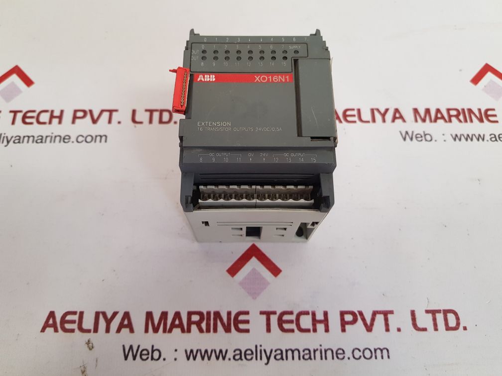 Abb Xo16N1-c3.0 Extension 16 Transistor Outputs 24Vdc/0.5A 1Sbp260105R1001
