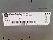 Allen-bradley Slc500 Output Module 1746-ow16 Series C 7 Slot Rack 265 Vac