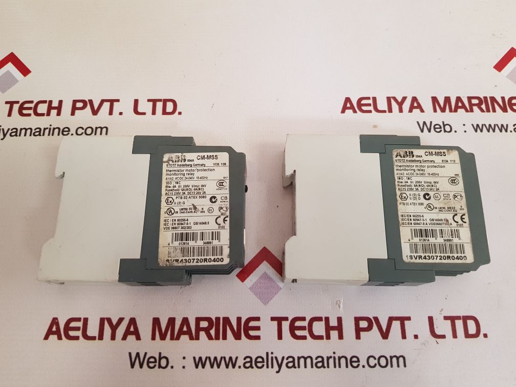 Abb cm-mss thermistor motor protection 1svr430720r0400