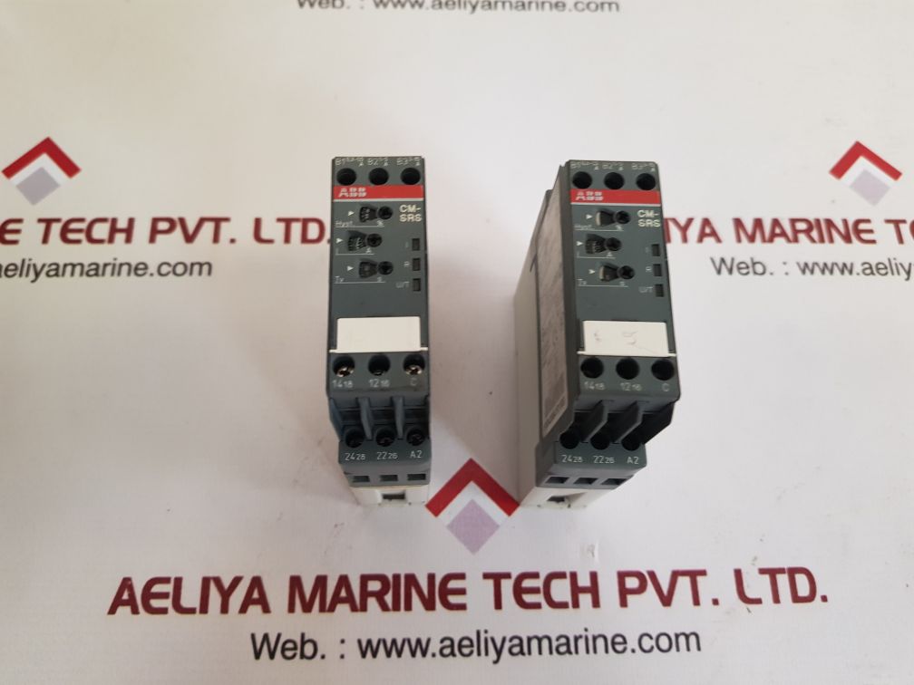 Abb Cm-srs.22 Over/ Under Current Rms Monitoring Relay 1Svr430841R1500 240V