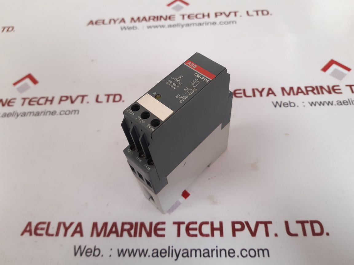 Abb Cm-pfs Phase Sequence Monitoring Relay 1Svr430824R9300 200-500V