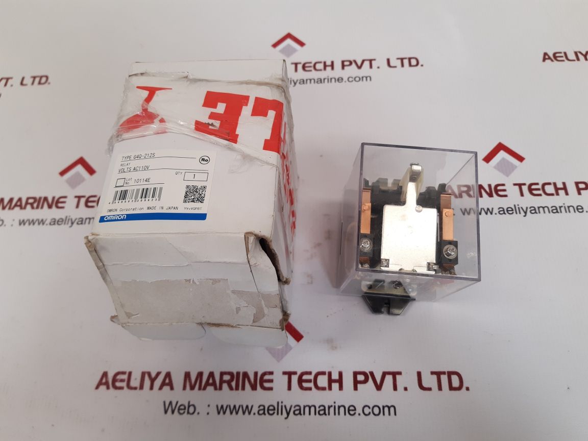 Omron G4Q-212S Power Relay Volts Ac110V