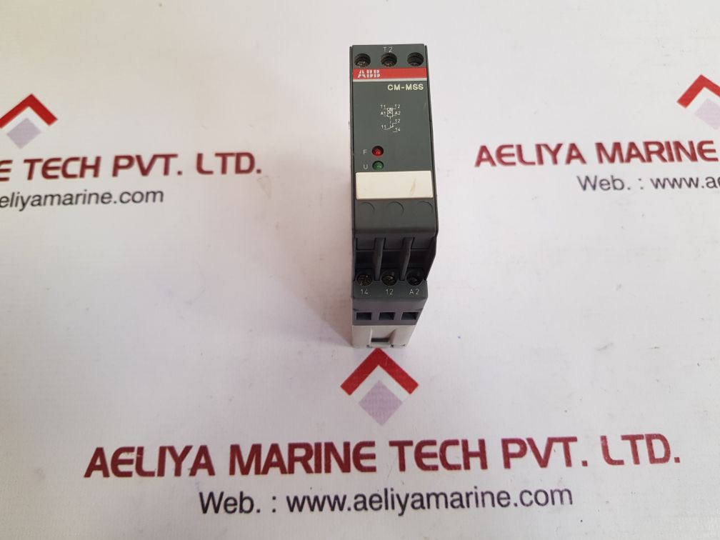 Abb Cm-mss Thermistor Motor Protection Monitoring Relay 1Svr430801R1100 240V