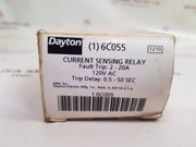 Dayton 6C055 Series A Current Sensing Relay 2 To 20A 120 Vac