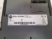 Allen-bradley Slc 500 Series B 1746-a4 4-slot Rack 1746-p2 Power Supply Ser. C