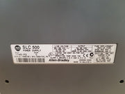 Allen-bradley Slc 500 4-slot Rack 1746-a4 Ser. B 1746-p2 Power Supply Ser. C