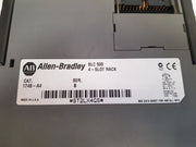 Allen-bradley Slc 500 4-slot Rack 1746-a4 Ser. B 1746-p2 Power Supply Ser. C