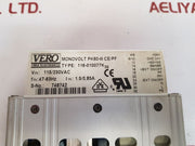 Vero Electronics Monovolt Pk60-iii Ce/Pf Power Supply 116-010077K 115-230 Vac