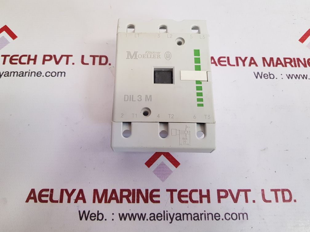 Klockner Moeller Dil 3 M 3-pole Contactor