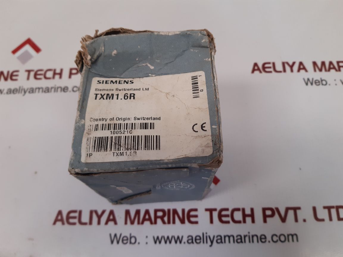 Siemens Txm1.6R Relay Output Module Rev 010 250V