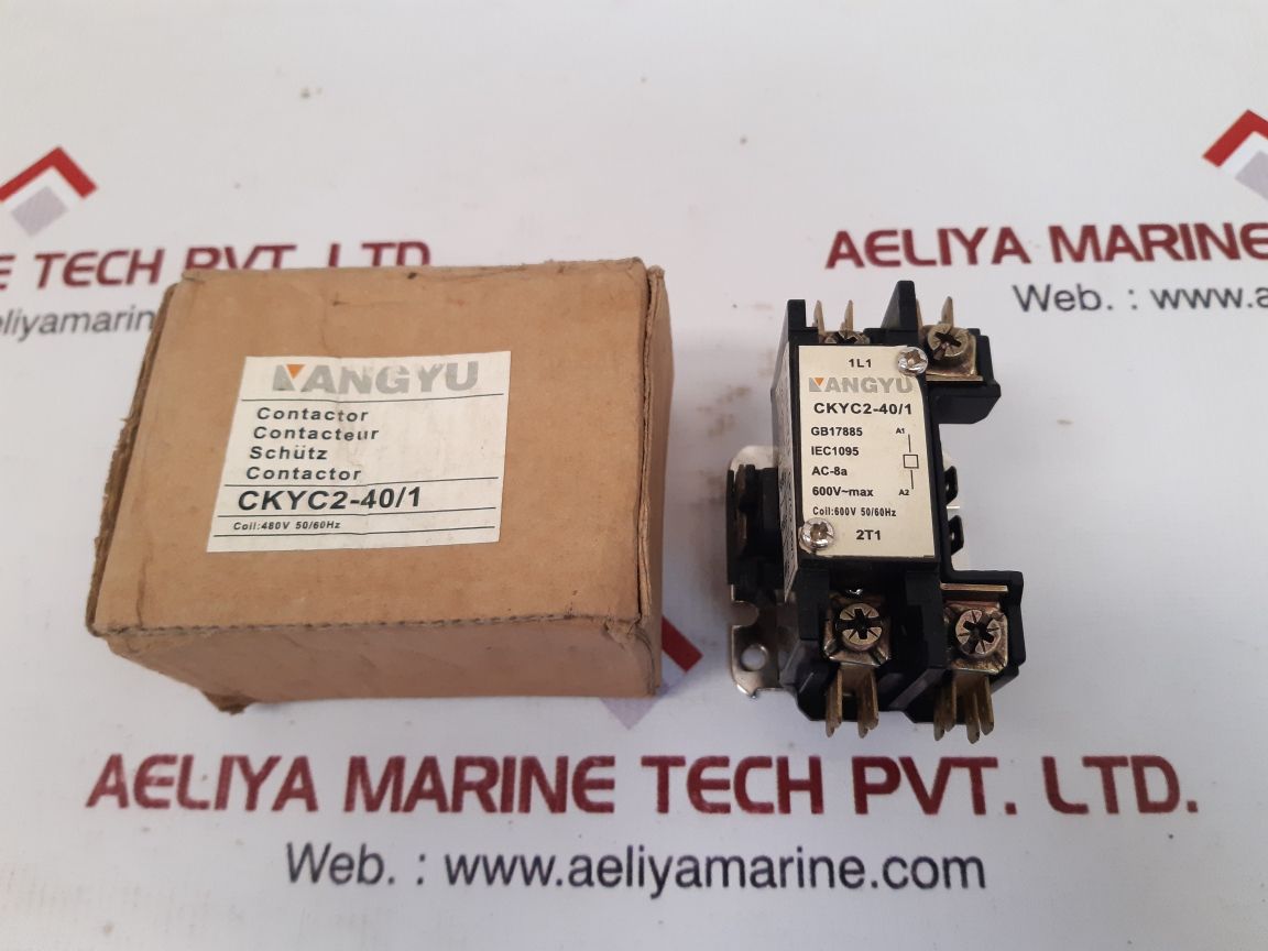 Kangyu Ckyc2-40/1 Definite Purpose Contactor 600V 50/60Hz