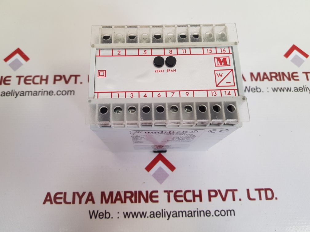 Multitek M100Wa40C 3 Phase Watt Transducer 2500/5A