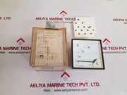 Gossen 15...45...65...400Hz 75/5A Analog Panel Ammeter 600V Cat Iii