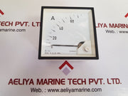 Gossen 15...45...65...400Hz 75/5A Analog Panel Ammeter 600V Cat Iii