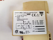 Carlo Gavazzi Daa51Cm24 Delay On Operate Timer/ Time Relay 24 Vdc 1.5 W