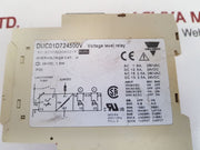 Carlo Gavazzi Duc01D724500V Voltage Level Relay 24 Vdc 1.5 W Ip 20