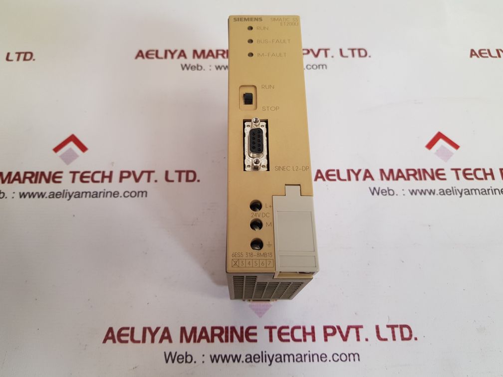 Siemens Simatic S5 Et200U Interface Communication Module 6Es5 318-8Mb13 24V Dc