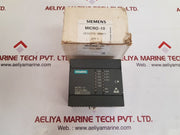 Siemens Micro-10 6Es0 010-8Ma01 Cpu Module