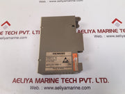 Siemens Simatic S5 6Es5 421-8Ma12 Digital Input Module 8X24 Vdc