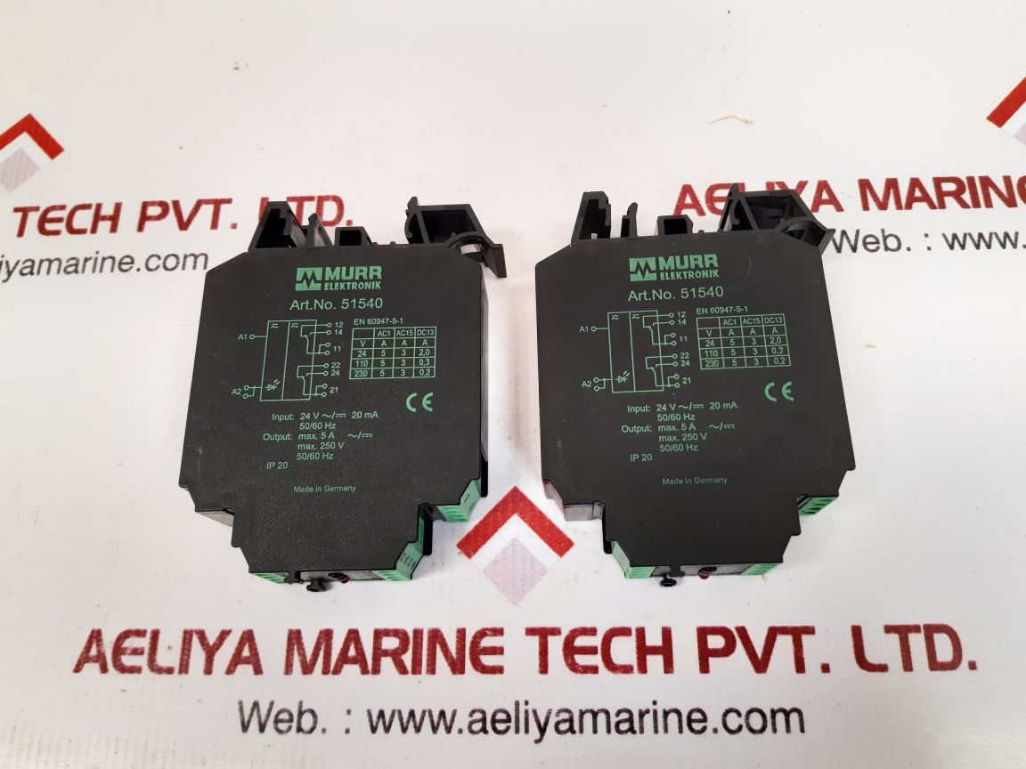 Murr elektronik 51540 output relay new