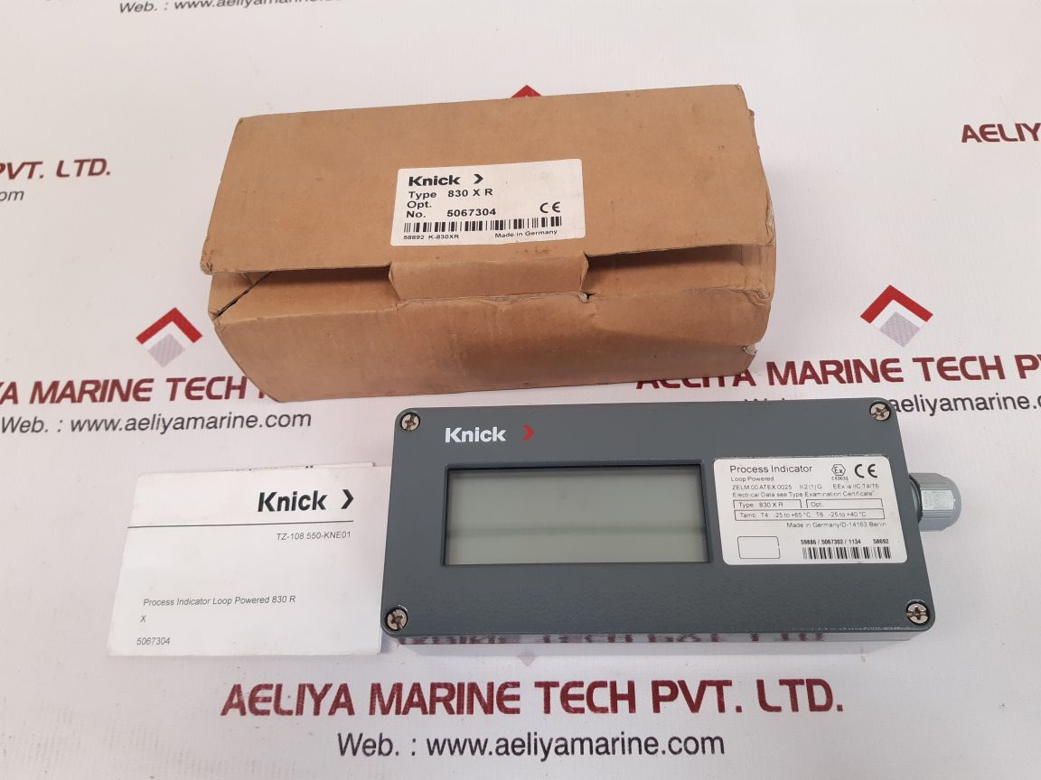 Knick 830 Xr Loop Powered Digital Process Indicator