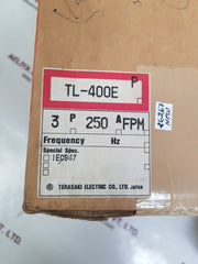 Terasaki Tl-400E 250Amp Circuit Breaker 3 Pole Ac690V 50~60Hz Eswb.0201.140
