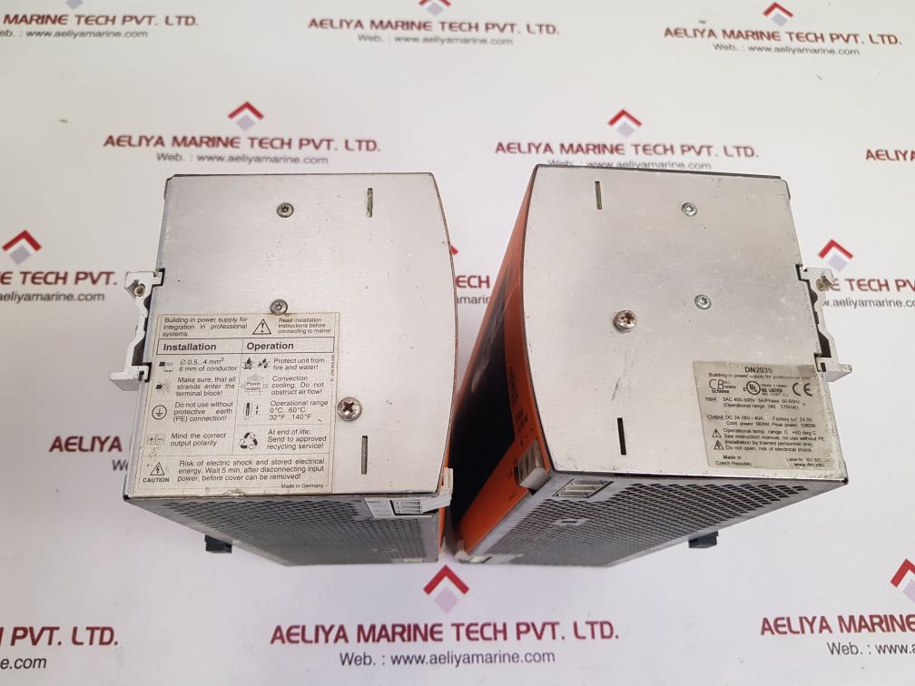 Ifm Dn 2035 Power Supply 3 Ac 400-500 V 24 Vdc 40A