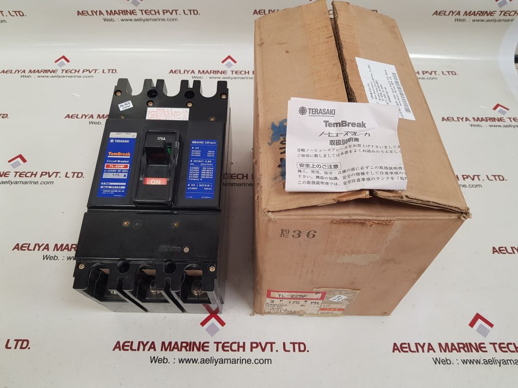 Terasaki Tl-225F 3-pole Circuit Breaker 850Amp Ac200-480V 50/60Hz