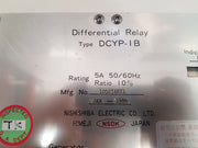 Nishishiba Dcyp-ib Differential Relay 105274Ey1 5A 50/60Hz