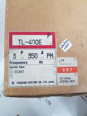 Terasaki tl-400e 3-pole circuit breaker 350a