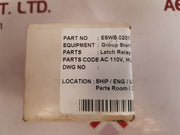 Hyundai Hlb 2 Latching Block 110V Eswb.0201.062