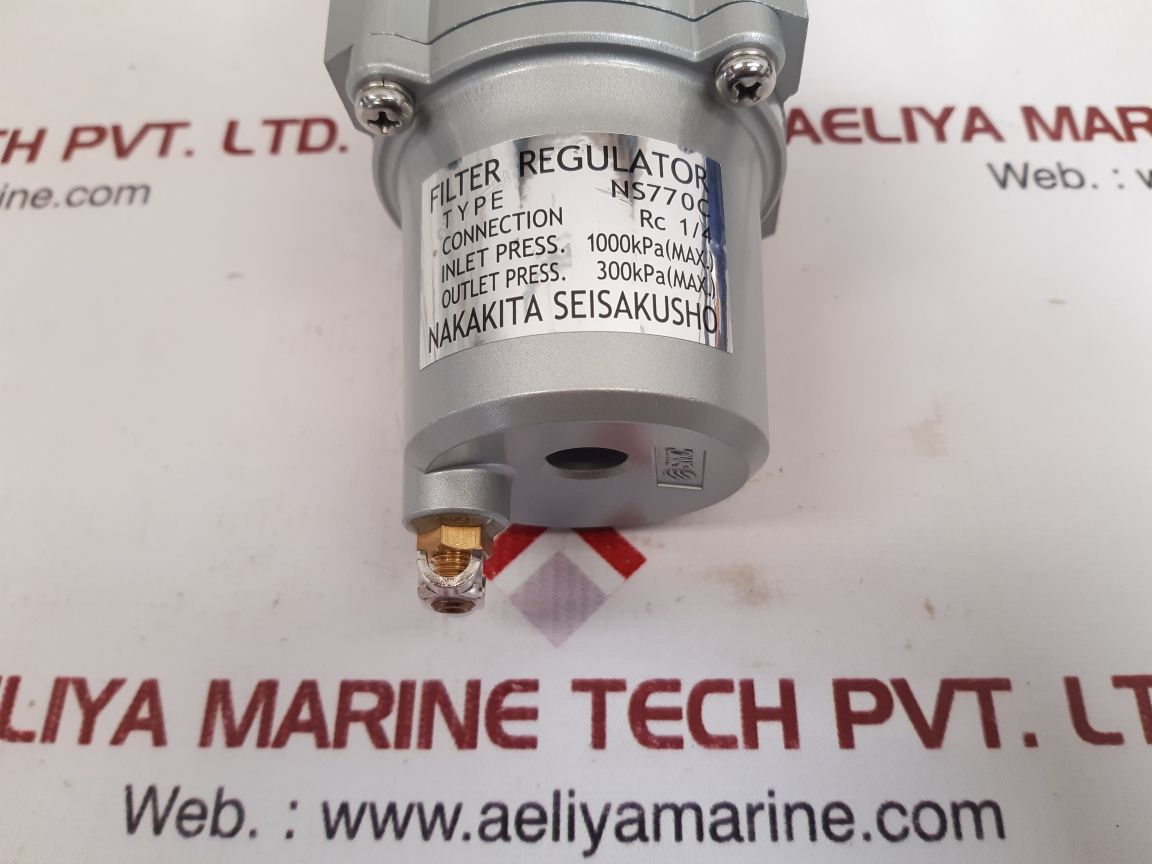 Nakakita Seisakusho Ns770C Precision Air Filter Regulator Out 300 Kpa