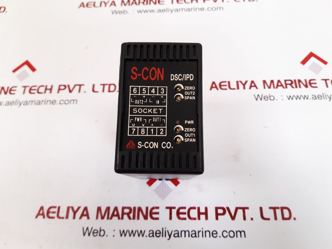 Sinwoo S-con Dsc/Ipd Dsc-9H88-y Isolated Dc Signal Converter 24V Dc