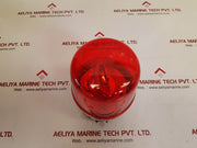 Menics Avg B Beacon Strobe Red Light Ac 110V 25 W