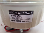Menics Avg-110 Signal Light 110V Ac 25W M070713 130V/25Wis A