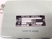 Saginomiya Sns-c110W Pressure Controls Switch Range 1-10 Kgf/Cm2