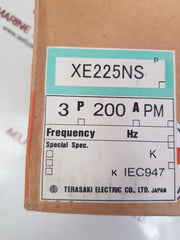 Terasaki xe225ns tembreak circuit breaker 200a