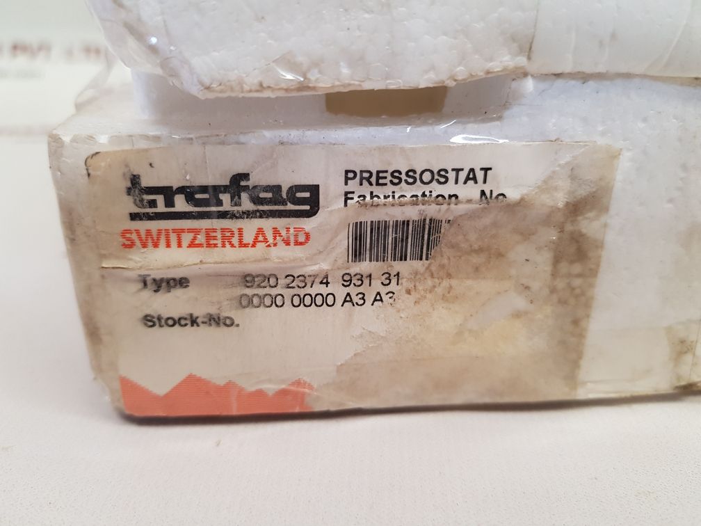 Sensore Pressione Trafag PD3.4 Tipo Diff. – 920 2374 931 (Nuovo In Scatola)