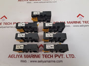 Lot Of 9X OMRON P2CF-08 Connecting Relay Socket Base 1535YK