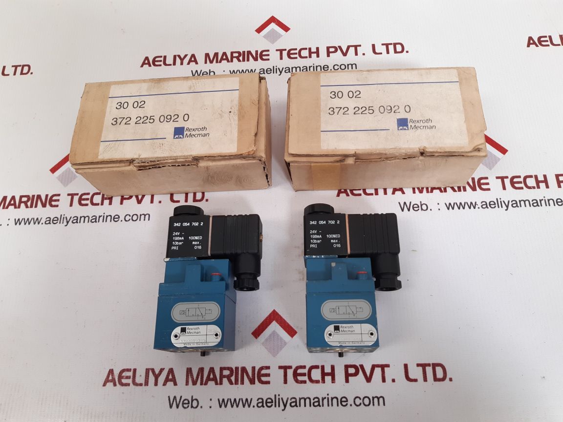 Rexroth 372 225 092 0 /342 054 702 2 pneumatic solenoid valve