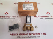 Burkert 5404 b 12,0 eb ms solenoid valve 110v 50-60hz 8w