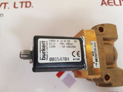Burkert 5404 b 12,0 eb ms solenoid valve 110v 50-60hz 8w