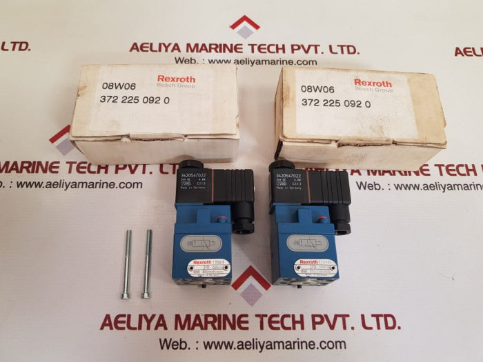 Rexroth 3722250920 Solenoid Valve 08W06, 24V Dc 4.8W