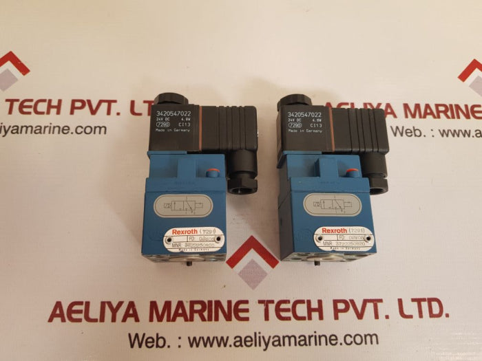 Rexroth 3722250920 Solenoid Valve 08W06, 24V Dc 4.8W