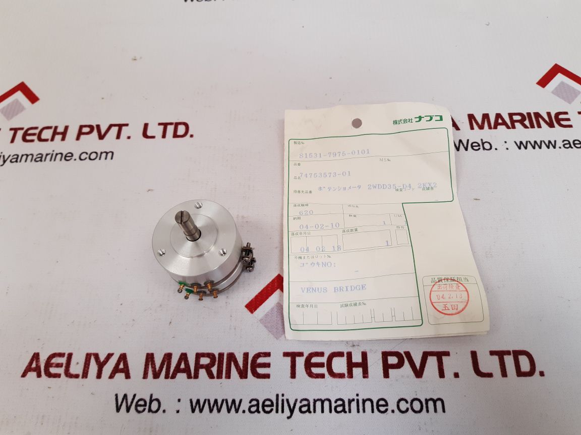 2Wdd35D-4 Conductive Plastic Potentiometer