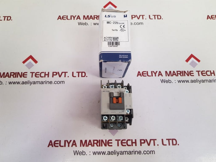 Ls mc-22b contactor 440v 22a 