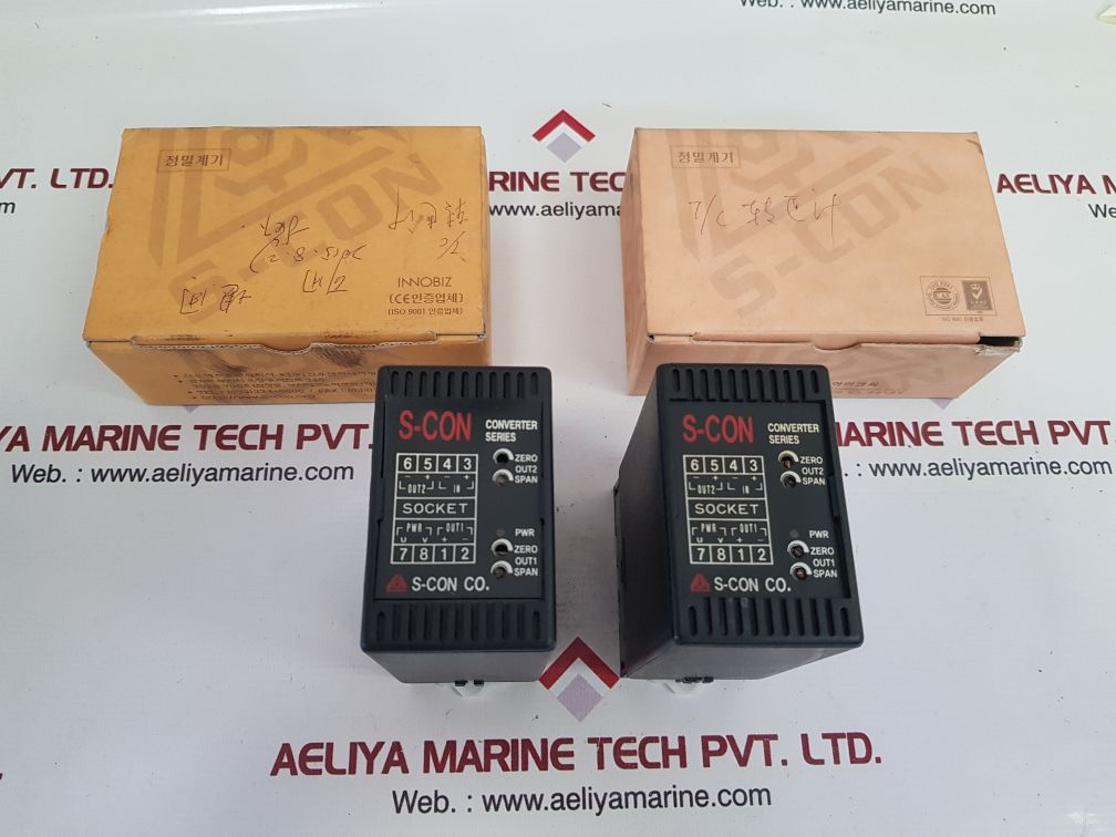 S-con dsc-9h88-y isolated dc signal converter Used